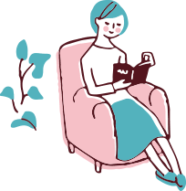 女性のイラスト